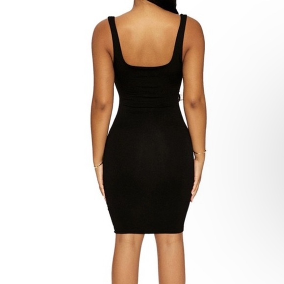 Naked Wardrobe NW SCULPT TANK MINI DRESS in black XS - Picture 3 of 10
